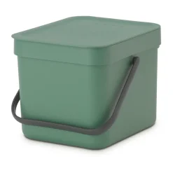 Brabantia Cubos De Reciclaje Interior<Cubo de basura Sort & Go 6 L, abeto Verde