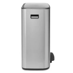 Brabantia Cubos De Pedal|Cubos De Pedal<Cubo de pedal Bo 2x30 L, acero mate Plateado