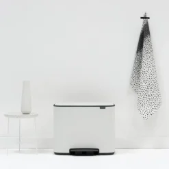 Brabantia Cubos De Pedal|Cubos De Pedal<Cubo de pedal Bo 3x11 L, Blanco