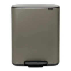 Brabantia Cubos De Pedal|Cubos De Pedal<Cubo de pedal Bo 2x30 L, Platinum Gris