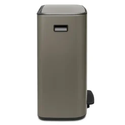 Brabantia Cubos De Pedal|Cubos De Pedal<Cubo de pedal Bo 2x30 L, Platinum Gris