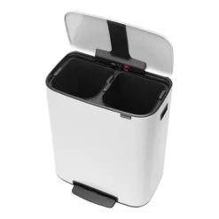 Brabantia Cubos De Pedal|Cubos De Pedal<Cubo de pedal Bo 2x30 L, White Blanco