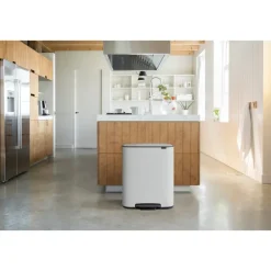 Brabantia Cubos De Pedal|Cubos De Pedal<Cubo de pedal Bo 2x30 L, White Blanco