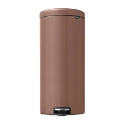 Brabantia Cubo de pedal new Icon 30L, Satin Taupe Marrón