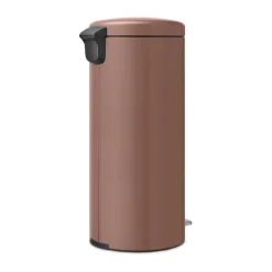 Brabantia Cubo de pedal new Icon 30L, Satin Taupe Marrón