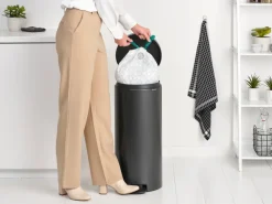 Brabantia Cubo de pedal new Icon 30L, Confident Grey Gris Sale