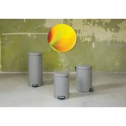 Brabantia Cubos De Pedal|Cubos De Pedal<Cubo de pedal new Icon 30L, Mineral concrete grey Gris