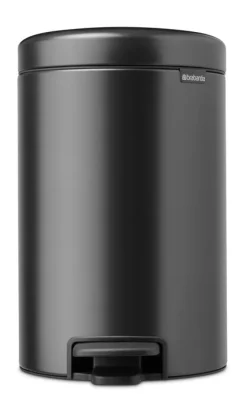 Brabantia Cubo de pedal newIcon 12L, Confident Grey Gris Discount