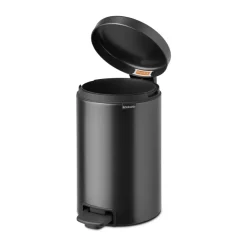 Brabantia Cubo de pedal newIcon 12L, Confident Grey Gris Discount