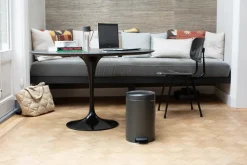 Brabantia Cubo de pedal newIcon 12L, Confident Grey Gris Discount