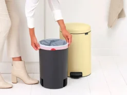 Brabantia Cubos De Pedal|Cubos De Pedal<Cubo de pedal newIcon 20L, Mellow Yellow Amarillo