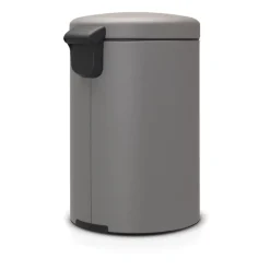Brabantia Cubo de pedal newIcon 20L, Mineral concrete grey Gris