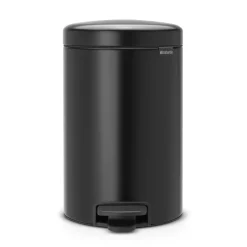 Brabantia Cubos De Pedal|Cubos De Pedal<Cubo de pedal newIcon 12L, matt black Negro
