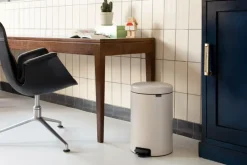 Brabantia Cubos De Pedal|Cubos De Pedal<Cubo de pedal newIcon 20L, Soft Beige