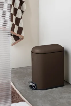 Mette Ditmer Cubo pedal Mini-Walther 5 L, Brown Marrón Hot