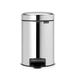 Brabantia Cubo pedal newIcon 3L, Brilliant steel Plateado Hot