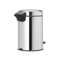 Brabantia Cubo pedal newIcon 3L, Brilliant steel Plateado Hot