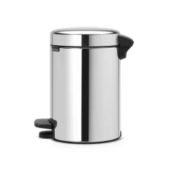 Brabantia Cubo pedal newIcon 3L, Brilliant steel Plateado Hot