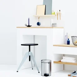 Brabantia Cubo pedal newIcon 3L, Matt steel Plateado Best