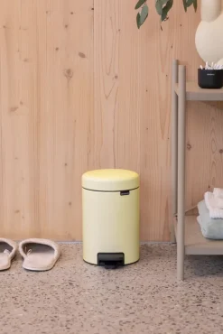 Brabantia Cubos De Pedal|Cubos De Pedal<Cubo pedal newIcon 3L, Mellow Yellow Amarillo