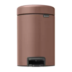Brabantia Cubos De Pedal|Cubos De Pedal<Cubo pedal newIcon 3L, Satin Taupe Marrón