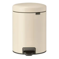 Brabantia Cubos De Pedal|Cubos De Pedal<Cubo pedal newIcon 5L, Soft Beige