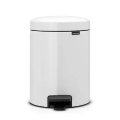Brabantia Cubos De Pedal|Cubos De Pedal<Cubo pedal newIcon 5L, White Blanco