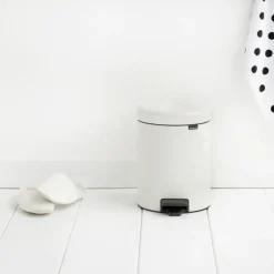 Brabantia Cubos De Pedal|Cubos De Pedal<Cubo pedal newIcon 5L, White Blanco