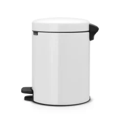Brabantia Cubos De Pedal|Cubos De Pedal<Cubo pedal newIcon 5L, White Blanco