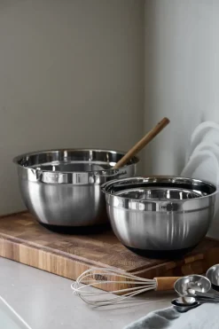 Nordwik Cubos con tapa Premium 3 piezas, Acero inoxidable Plateado Online