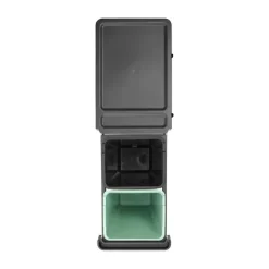 Brabantia Cubos De Reciclaje Interior<Cubos integrado Sort&Go, 2x30 L, oscuro Gris
