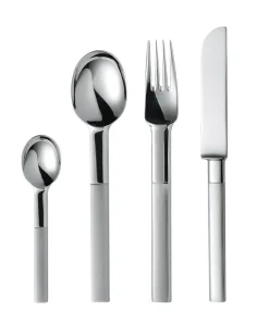 Gense Cucharillas De Café Y Té<Cuchara de café Nobel, Acero inoxidable Plateado