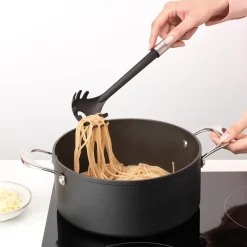 Brabantia Cucharas De Cocina<Cuchara de espagueti antiadherente Profile, acero inoxidable Negro
