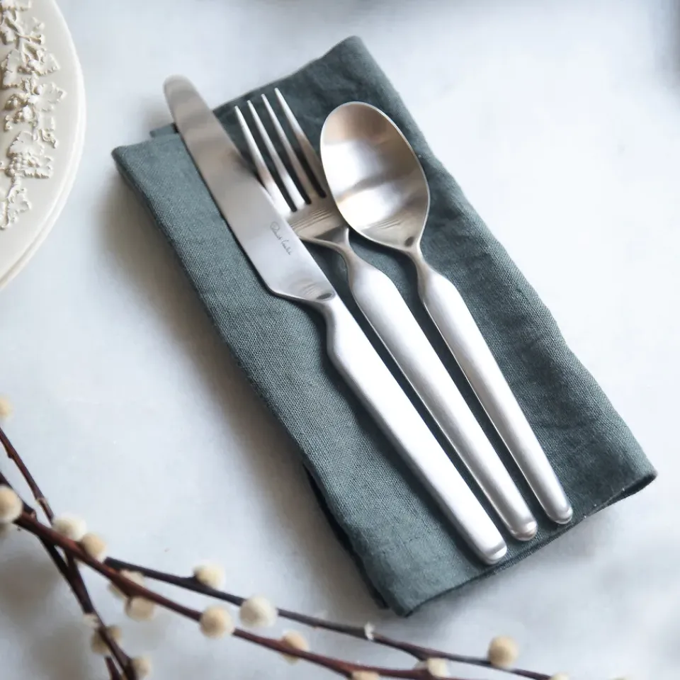 Robert Welch Cubiertos De Mesa<Cuchara de mesa Bergen mate, acero inoxidable Plateado