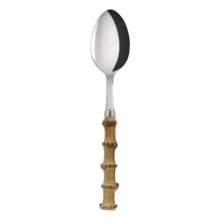 SABRE Paris Cubiertos De Mesa<Cuchara de mesa Panda, acero inoxidable-bambú PlateadoBeige