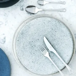Gense Cubiertos Para Entrantes|Cubiertos De Postre<Cuchara de postre o entrante Pantry, Acero inoxidable Plateado