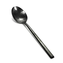 Serax Cuchara de postre Pure, Negro New