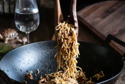 Satake Cucharas De Cocina<Cuchara para espagueti 33,5 cm, Nogal Marrón