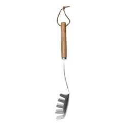 Heirol Cuchara para spaguetti inoxidable 34 cm, haya Marrón Best