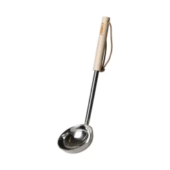 ERNST Cubiertos De Servir<Cuchara salsera con mango de madera , Madera Beige