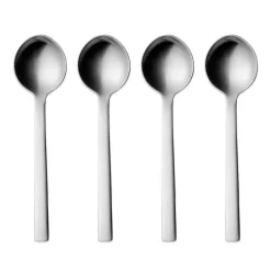Georg Jensen Cubiertos De Postre<Cucharas de postre New York, 4 piezas Plateado