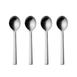 Georg Jensen Cucharillas De Café Y Té<Cucharas de té y café New York, 4 piezas Plateado