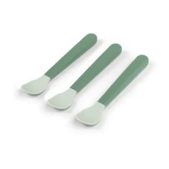 Done by deer Cucharas foodie Easy-grip, 3-pack, Green Verde
