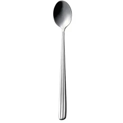 Aida Cucharilla de café con leche Groovy, acero inoxidable Plateado