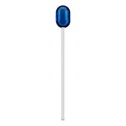 Muurla Cucharillas De Café Y Té<Cucharilla de latte vidrio 15,5 cm, Blue-clear AzulTransparente
