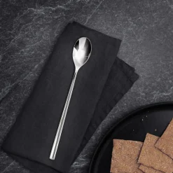 Robert Welch Cucharillas De Café Y Té<Cucharilla de té alargada Blockley brillante, acero inoxidable Plateado