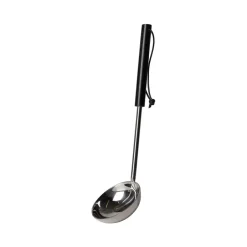 ERNST Cucharón con mango de madera , Negro Clearance