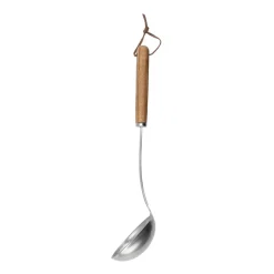 Heirol Cucharón inoxidable 29,8 cm, haya Marrón Clearance