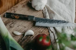 Satake Cuchillo Bunka Ame, 15 cm Plateado Hot