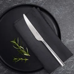 Robert Welch Cuchillo de carne Blockley brillante, acero inoxidable Plateado Outlet